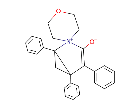 3-oxo-1,4,5-triphenyl-spiro[2-aza-bicyclo[3.1.0]hexanium-2,4'-morpholinium] betaine