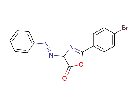 2-(4-bromo-phenyl)-oxazole-4,5-dione 4-phenylhydrazone