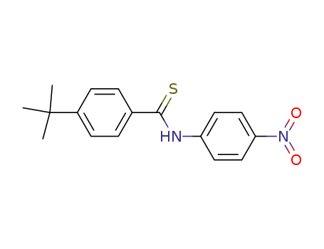 N-<4-Nitro-phenyl>-p-tert.-butyl-thiobenzamid