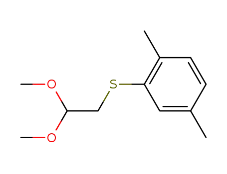 (1-Phenyl-2,5-dimethyl)-(2,2-dimethoxy-1-aethyl)-thioaether