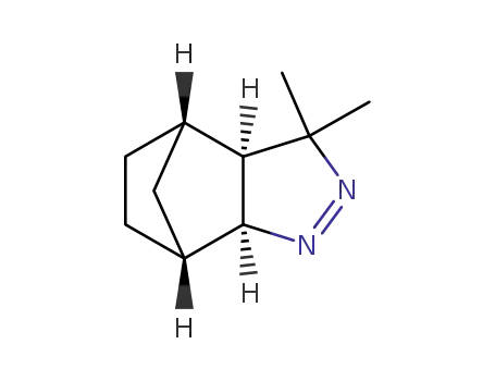Molecular Structure of 124345-61-5 ((3aR,4S,7R,7aS)-3,3-Dimethyl-3a,4,5,6,7,7a-hexahydro-3H-4,7-methano-indazole)