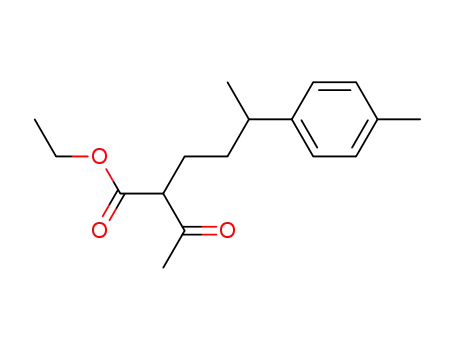 5-(p-Tolyl)-2-acetyl-hexansaeure-aethylester