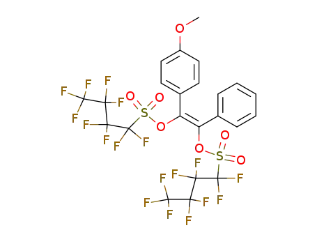 (Z)-1-(4-Methoxyphenyl)-2-phenylvinylen-bis(nonafluorbutansulfonat)