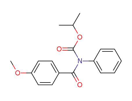 (4-Methoxy-benzoyl)-phenyl-carbamic acid isopropyl ester