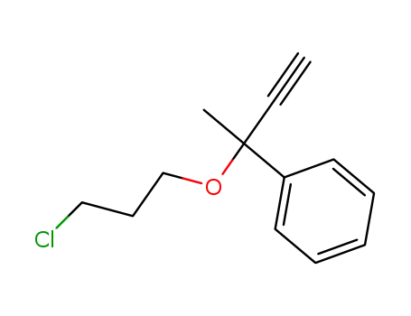 2-<3-Chlor-propyloxy>-2-phenyl-butin-(3)
