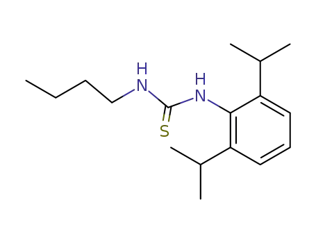 N-(2,6-Diisopropylphenyl)-N'-butylthioharnstoff