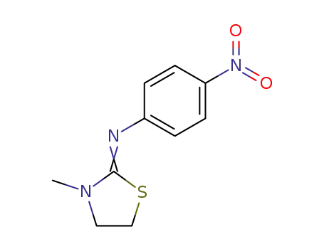 (3-methyl-thiazolidin-2-ylidene)-(4-nitro-phenyl)-amine