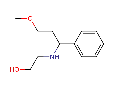 1-Phenyl-1-(β-hydroxy-aethylamino)-3-methoxy-propan