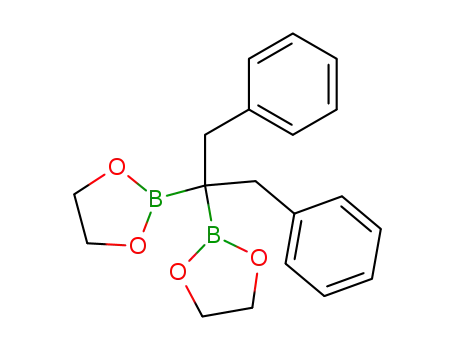 2,2'-(1-benzyl-2-phenyl-ethane-1,1-diyl)-bis-[1,3,2]dioxaborolane