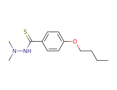 4-Butyloxy-thiobenzoesaeure-(N<sup>2</sup>,N<sup>2</sup>-dimethyl-hydrazid)