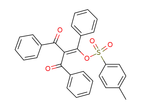 p-Toluolsulfonsaeure-<2,2-dibenzoyl-1-phenyl-vinylester>