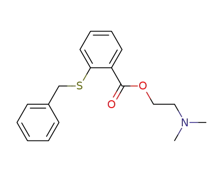 <2-Dimethylaminoethyl>-2-<benzylthio>-benzoat