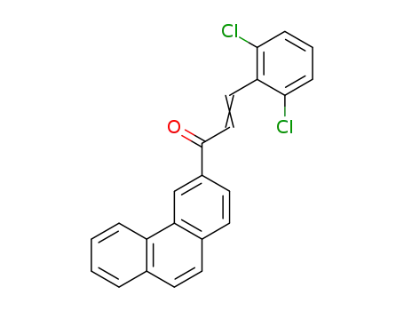 2-Propen-1-one, 3-(2,6-dichlorophenyl)-1-(3-phenanthrenyl)-