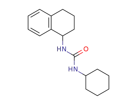 Urea, N-cyclohexyl-N'-(1,2,3,4-tetrahydro-1-naphthalenyl)-