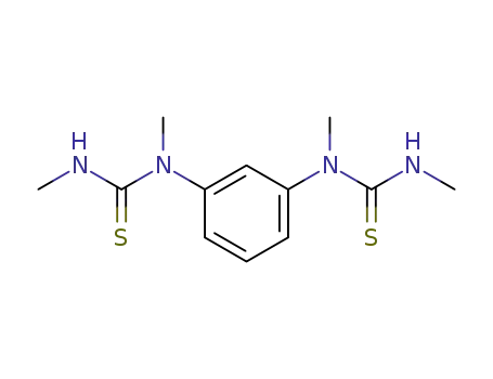1,3,1',3'-tetramethyl-1,1'-<i>m</i>-phenylene-bis-thiourea