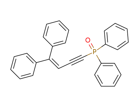 Diphenyl-<4,4-diphenyl-but-3-en-1-inyl>-phosphinoxid