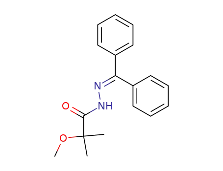 2-Methoxy-2-methyl-N-(diphenylmethylenimino)-propionamid