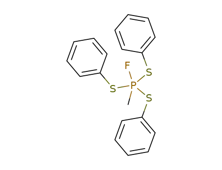 Methyltrithiophosphonsaeure-triphenylester-fluorid