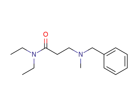 N',N'-Diaethyl-β-(N-methyl-benzylamino)-propionamid