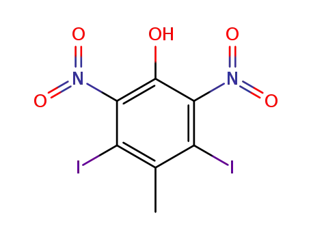 3,5-Diiodo-2,6-dinitro-4-methylphenol