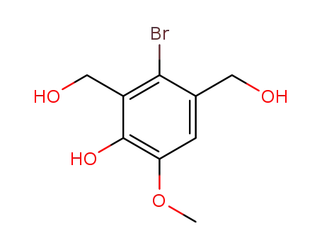 4,6-Di-hydroxymethyl-5-bromguajacol
