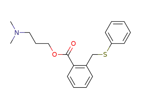 (3-Dimethylaminopropyl)-2-phenylthiomethyl-benzoat