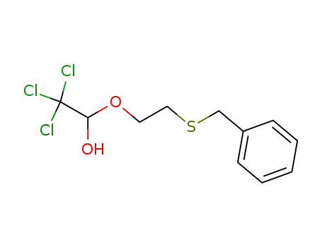 1-(1,1,1-Trichlor-2-hydroxyethoxy)-2-(thiobenzyl)-ethan