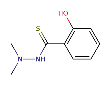 Benzenecarbothioic acid, 2-hydroxy-, 2,2-dimethylhydrazide