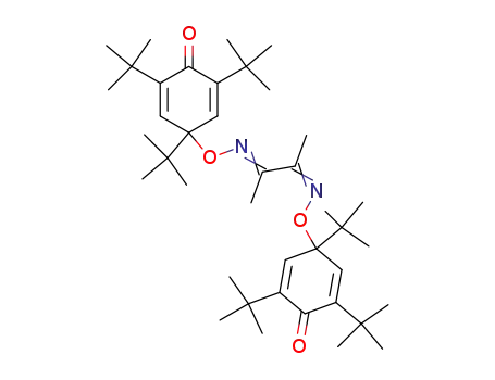 Diacetyldioxim-bis-(1,3,5-tri-tert-butyl-4-oxo-cyclohexa-2,5-dienyl)-ether