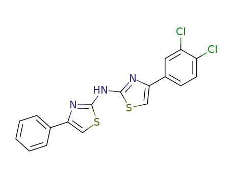 [4-(3,4-dichloro-phenyl)-thiazol-2-yl]-(4-phenyl-thiazol-2-yl)-amine