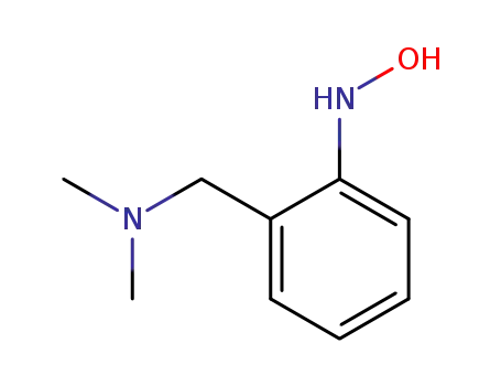 Molecular Structure of 56222-15-2 (N-(2-Dimethylaminomethyl-phenyl)-hydroxylamine)