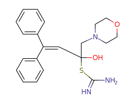 2-(1-hydroxy-1-morpholin-4-ylmethyl-3,3-diphenyl-allyl)-isothiourea