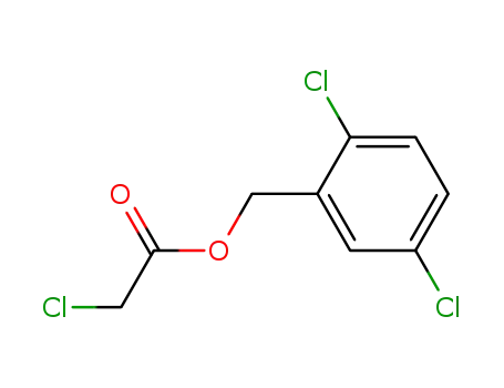 Molecular Structure of 90273-71-5 (Chlor-essigsaeure-(2,5-dichlor-benzylester))
