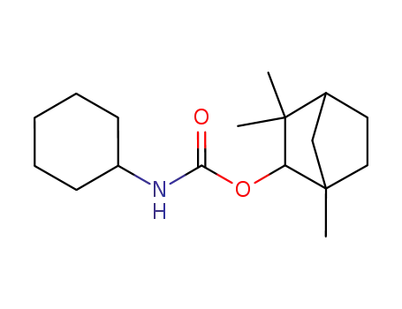Cyclohexyl-carbamic acid 1,3,3-trimethyl-bicyclo[2.2.1]hept-2-yl ester