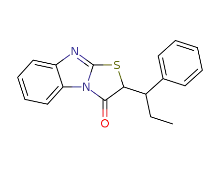 2-(1-phenyl-propyl)-benzo[4,5]imidazo[2,1-<i>b</i>]thiazol-3-one