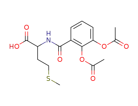 Methionine, N-[2,3-bis(acetyloxy)benzoyl]-