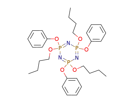 Tributoxytriphenoxycyclotriphosphazotrien