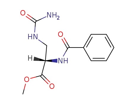 (<i>S</i>)-2-benzoylamino-3-ureido-propionic acid methyl ester
