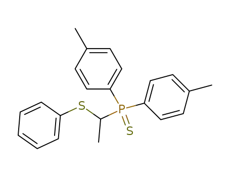 <1-Phenylmercapto-aethyl>-di-p-tolyl-phosphinthiooxyd