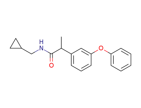 N-cyclopropylmethyl-2-(3-phenoxyphenyl)propionamide