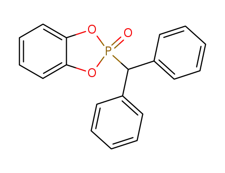 1,3,2-Benzodioxaphosphole, 2-(diphenylmethyl)-, 2-oxide