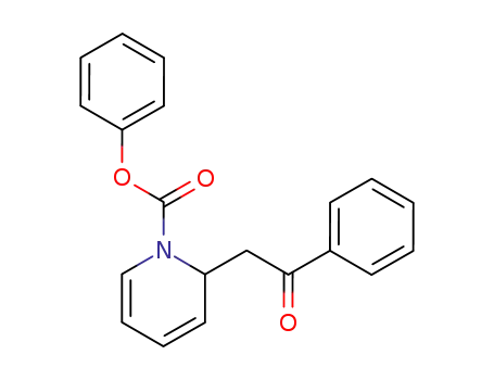 1(2H)-Pyridinecarboxylic acid, 2-(2-oxo-2-phenylethyl)-, phenyl ester
