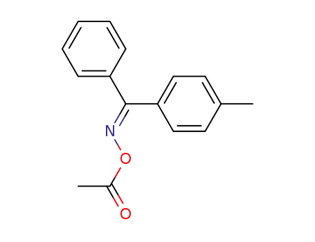 Methanone, (4-methylphenyl)phenyl-, O-acetyloxime