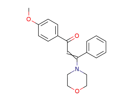 1-(4-methoxy-phenyl)-3-morpholin-4-yl-3-phenyl-propenone