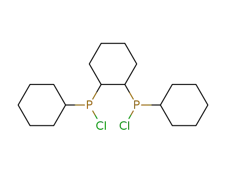 Molecular Structure of 33501-96-1 (C<sub>18</sub>H<sub>32</sub>Cl<sub>2</sub>P<sub>2</sub>)