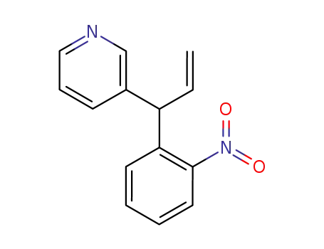 Pyridine, 3-[1-(2-nitrophenyl)-2-propenyl]-