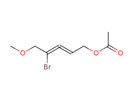 1-Methoxy-2-brom-penta-2,3-dien-5-acetat