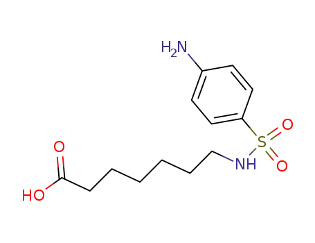 Molecular Structure of 96197-04-5 (7-<4-Amino-benzosulfonylamino>-heptansaeure)