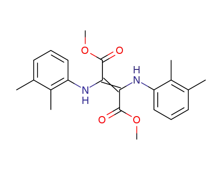 Molecular Structure of 16292-39-0 (2.3-Bis-(2.3-dimethyl-phenylamino)-butendisaeure-dimethylester)