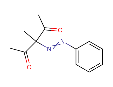 3-Methyl-3-phenylazo-pentan-2,4-dion